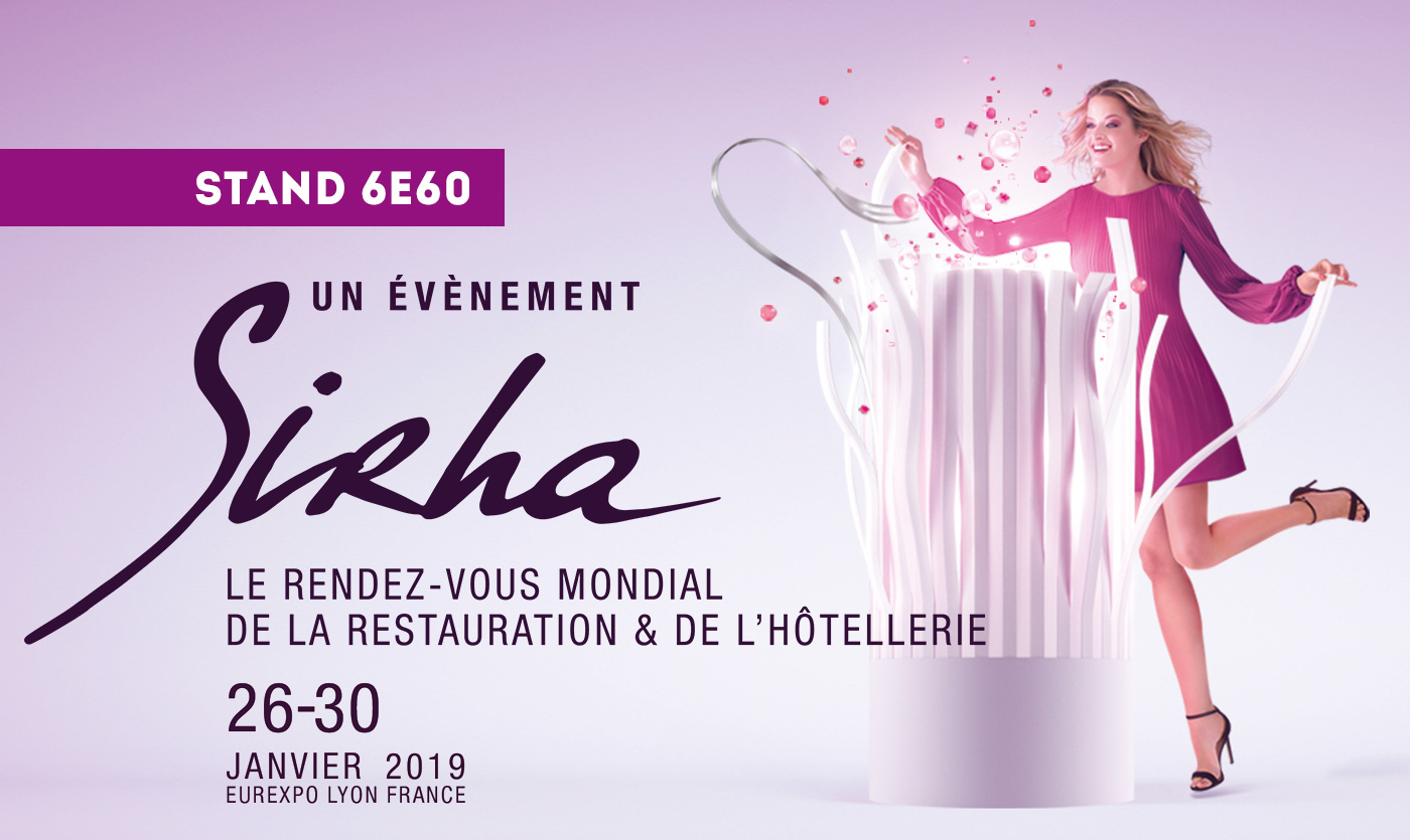 Hotel and restaurant furniture at Sirha 2019