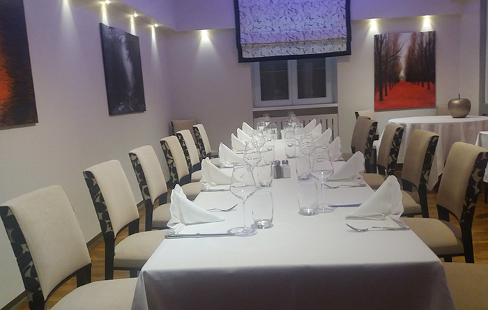 Restaurant furniture for au Cheval Noir in Kilstett, France 5