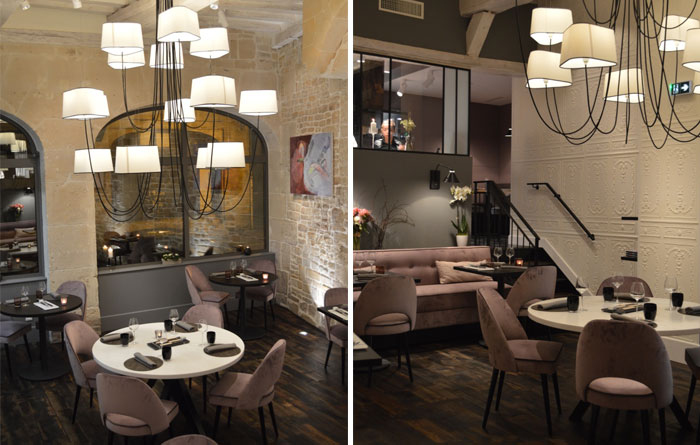 Restaurant furniture for A Contre Sens in Caen 5