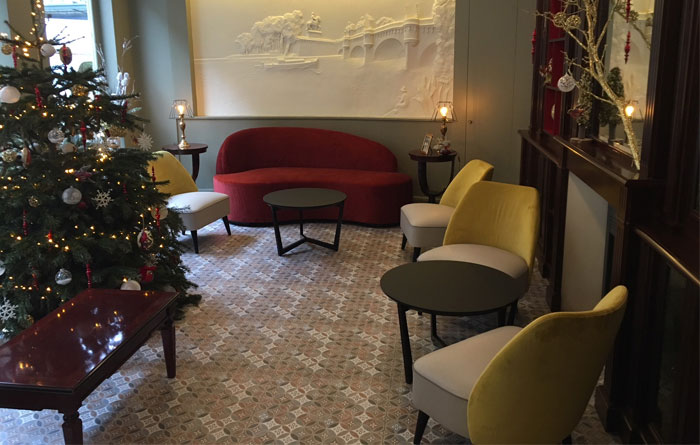 Hotel furniture for Les Ducs de Bourgogne Hotel