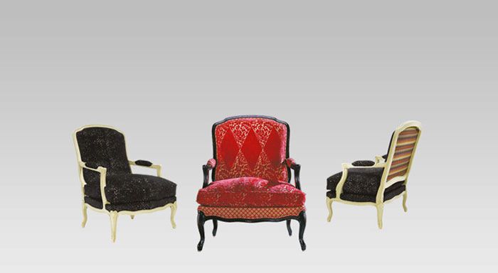 Furniture collection Louis XV