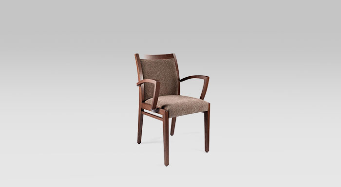 Chairs and Armchairs for retirement home restaurant : Transat