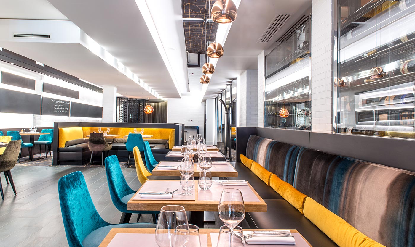 Restaurant furniture Cafe de la Paix Reims 3