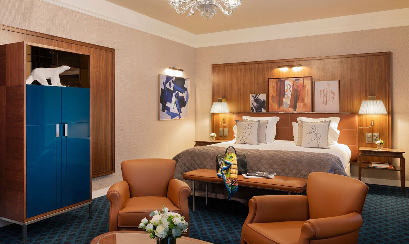 Collinet furniture for the Westminster Le Touquet hotel