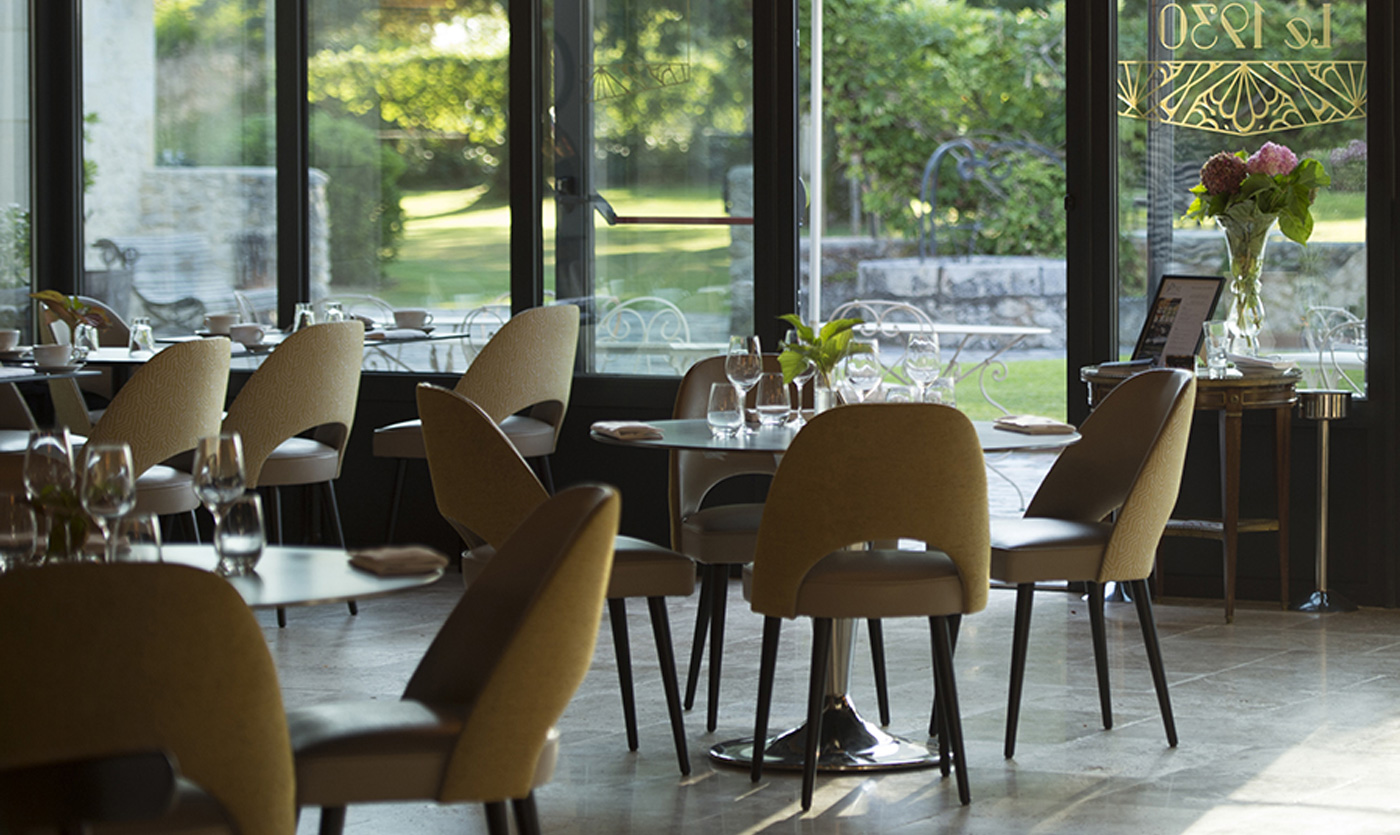 Collinet furniture at the Domaine de Larchey