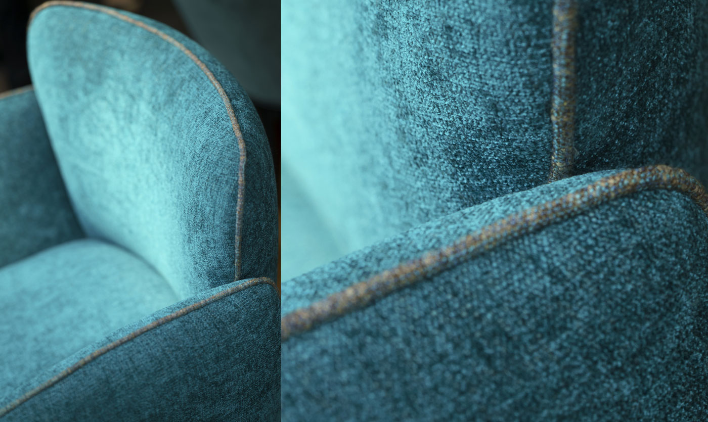 close up collinet armchair decorex 2016