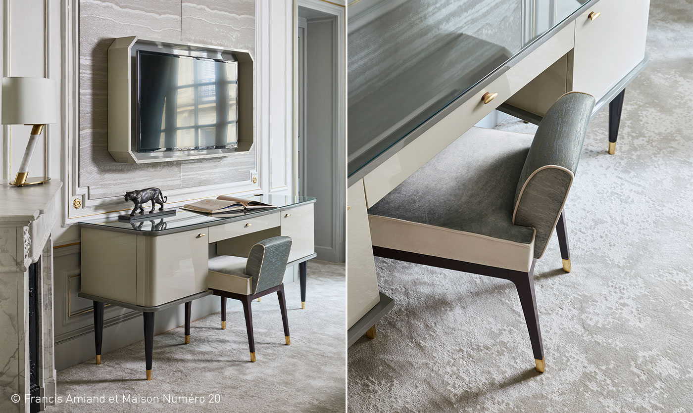 Collinet furniture for Elysia hotel in Paris 04