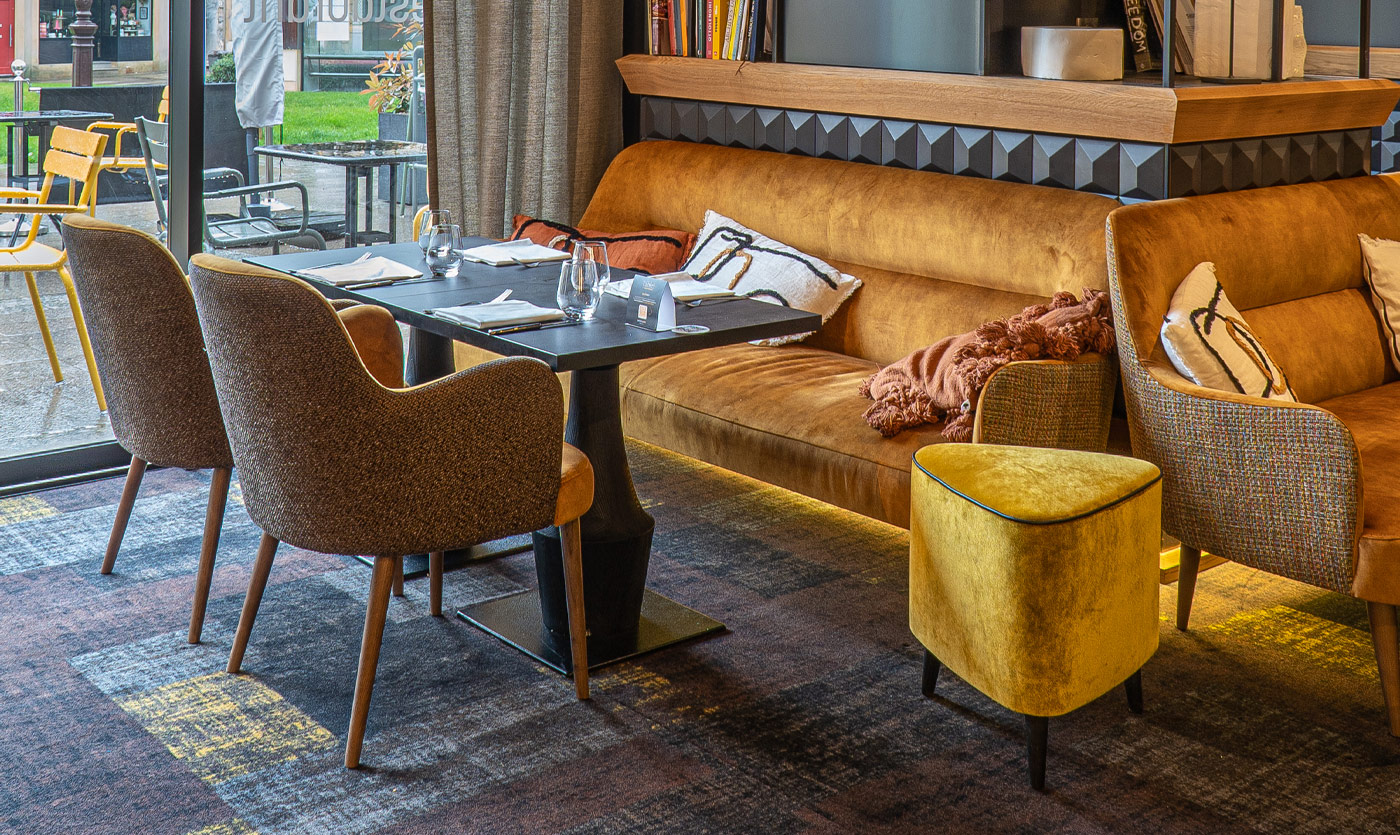 Collinet furniture for the Metz Mercure hotel