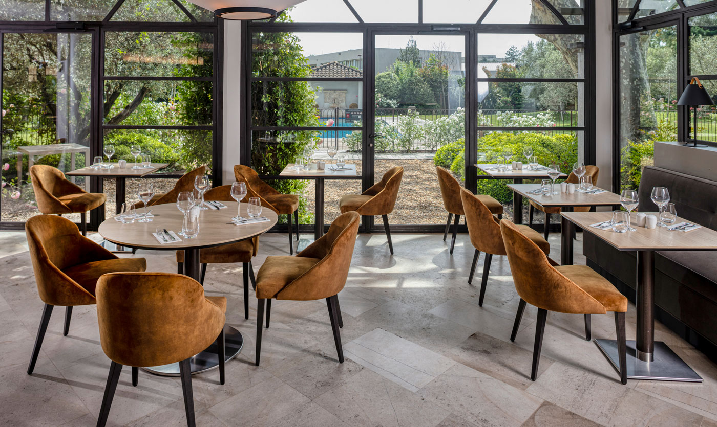 Collinet furniture for Le Lavarin Hotel in Avignon 01