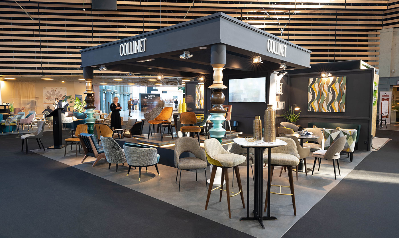 Mobilier hôtel et restaurant au salon Sirha 2021