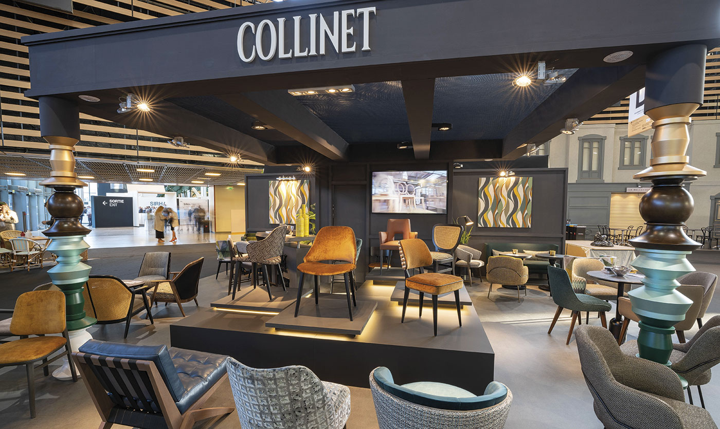 Hotel and restaurant furniture at Sirha 2021