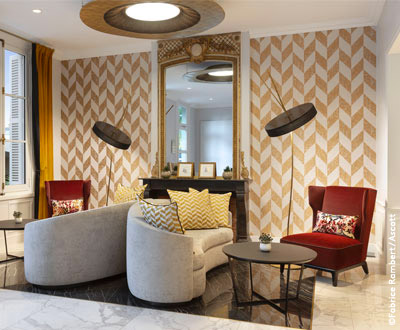 Collinet furniture for the Château Belmont Hotel in Tours