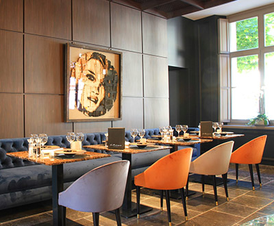 Collinet Restaurant Furniture for Le Bistroquet