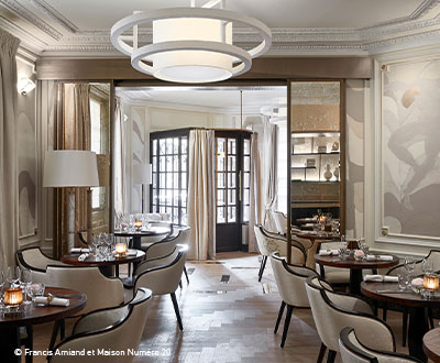 Collinet furniture for Elysia hotel in Paris