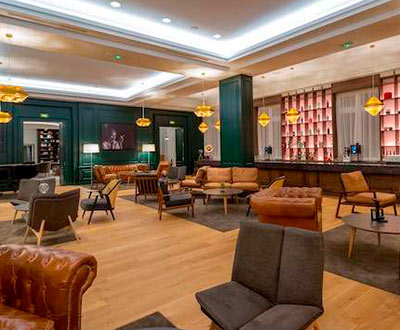 Collinet furniture for the Chantilly Mercure Hotel Resort & Conventions in Vineuil-Saint-Firmin