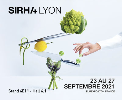 Hotel and restaurant furniture at Sirha 2021