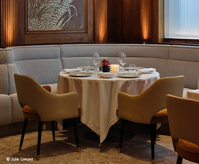 Le Taillevent chooses Collinet for its restaurant furniture