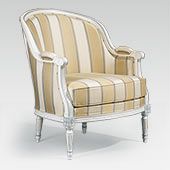 bergere chair Louis XVI Gondole 1