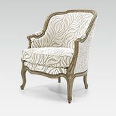 bergere chair Louis XV Corbeille 1