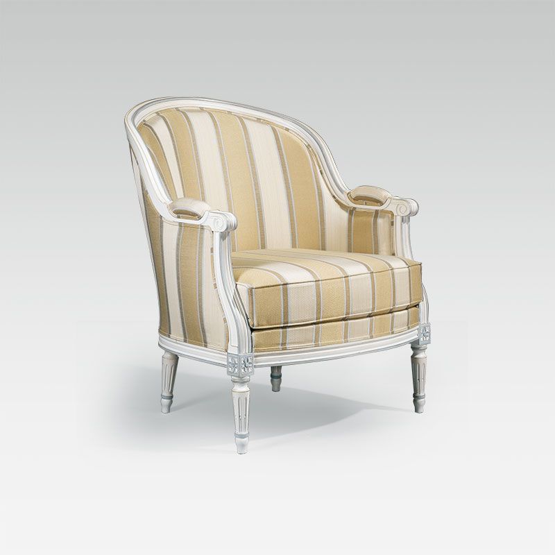 bergere chair Louis XVI Gondole 1