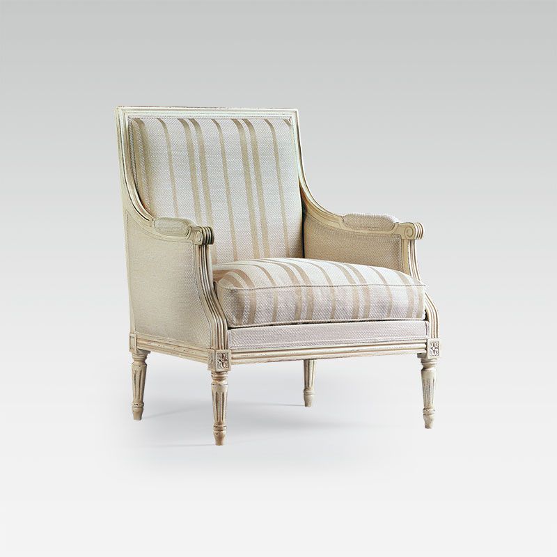 Bergere Chair For Hotel Restaurant Louis Xvi Collinet