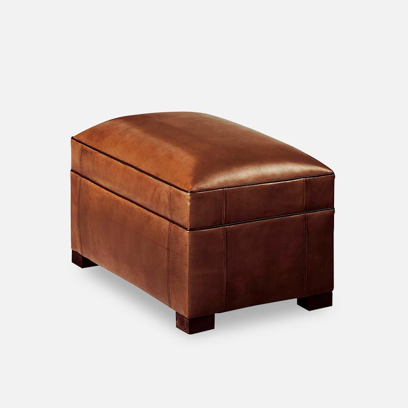 Rectangular Club Pouffe