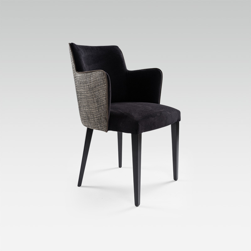 cosmos black bridge chair