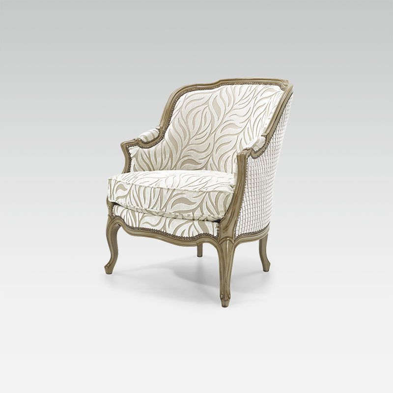 bergere chair Louis XV Corbeille 1