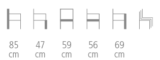 Staff Bridge chair size