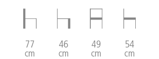 Portland Chair size