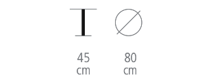 Soho Table size