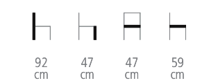 Merryl Chair size