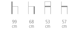 Kleber Stool Size