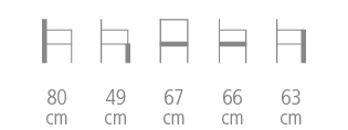 Atila Armchair size - 2022