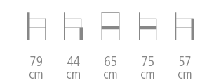 Vita Armchair size - 2173M