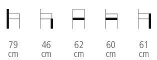 Gayac Armchair size