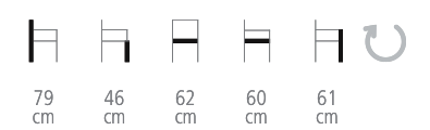 Gayac Armchair size