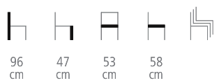 Meli Chair size