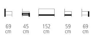 Calcutta Bench size