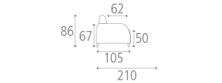 Byron Sofa size