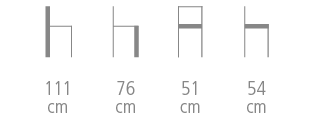 Cruz Chair size