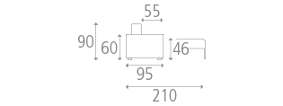 Gally sofa bed size