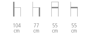 Vita Stool size