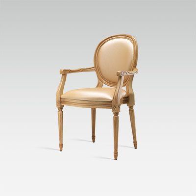 Louis XVI Medallion Bridge chair