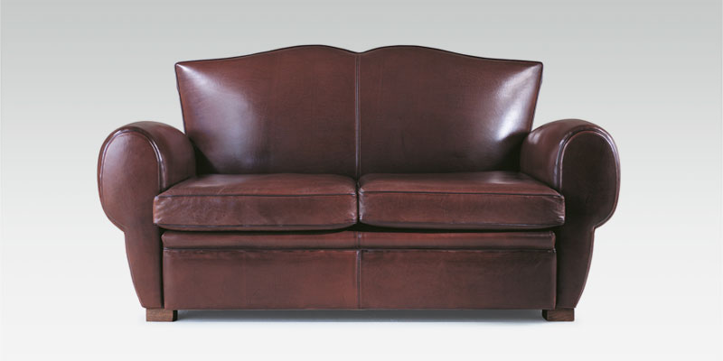 Moustache Leather Sofa