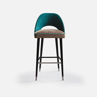 Bar stool for restaurant hotel bar Collinet
