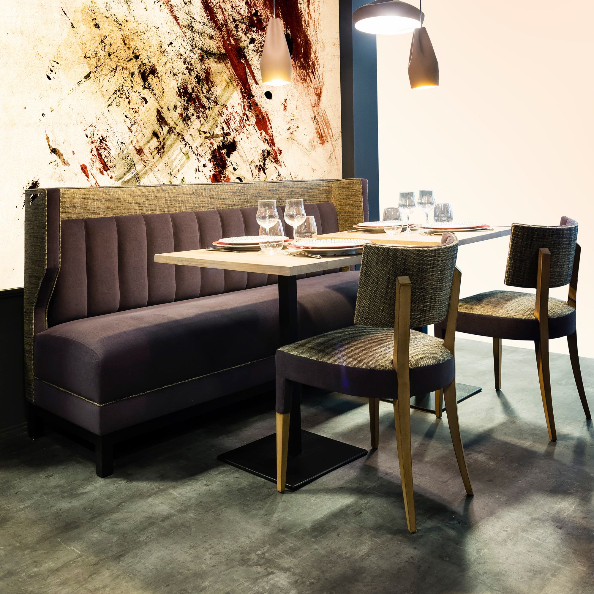 Bench for Hotel, restaurant, bar Largo