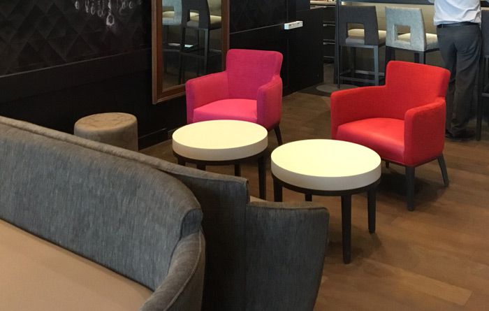 Restaurant furniture for the Joa casino in La Seyne-sur-Mer