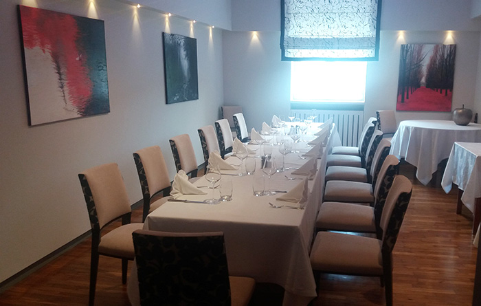 Restaurant furniture for au Cheval Noir in Kilstett, France 8