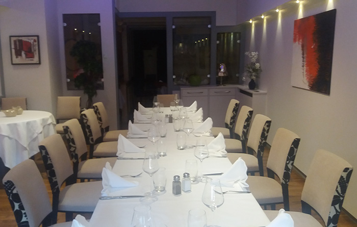 Restaurant furniture for au Cheval Noir in Kilstett, France 7